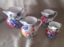 SET 4 CARAFFE CERAMICA GALVANI