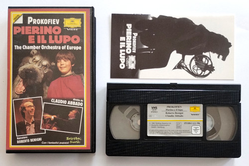 Vhs pierino lupo - e,