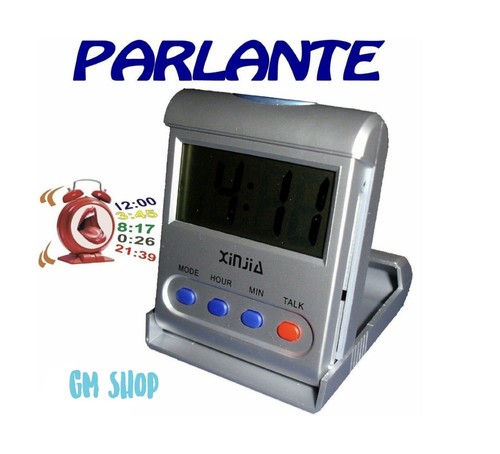 Sveglia digitale parlante - sveglia,