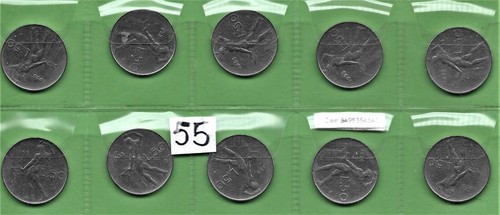 Lotto monete 50 lire - da,
