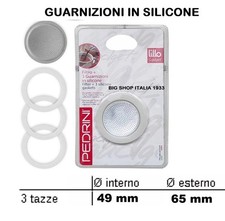 3 PEZZI GUARNIZIONE 3 TAZZE IN