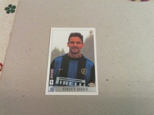 CARD CALCIATORI MC 1998/99 ROBERTO BAGGIO INTER,  CON RETRO ALTRO CALCIATORE