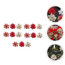  15 Pcs Clip Di Stelle Natale