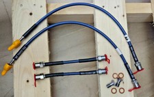 Kit 4 Tubi Freno Aeronautici treccia Volkswagen Bora Golf 4 IV 1.9 TDI 1.6 1.4