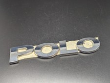 VOLKSWAGEN VW POLO LOGO SIGLA EMBLEMA FREGIO STEMMA SCRITTA BADGE TARGA NOME