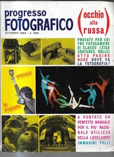 FOTOGRAFIA RIVISTA PROGRESSO FOTOGRAFICO OTTOBRE 1964 ANNO 71 , N. 10