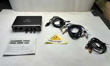 BEHRINGER U-PHORIA UMC202HD SCHEDA AUDIO USB REGISTRAZIONE MICROFONO E STRUMENTI