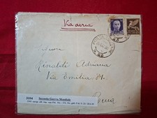 busta affrancata via aerea