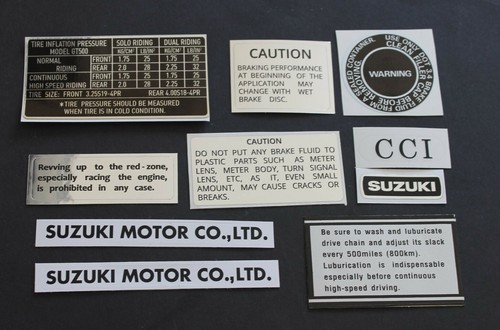 Suzuki gt500 set - suzuki,