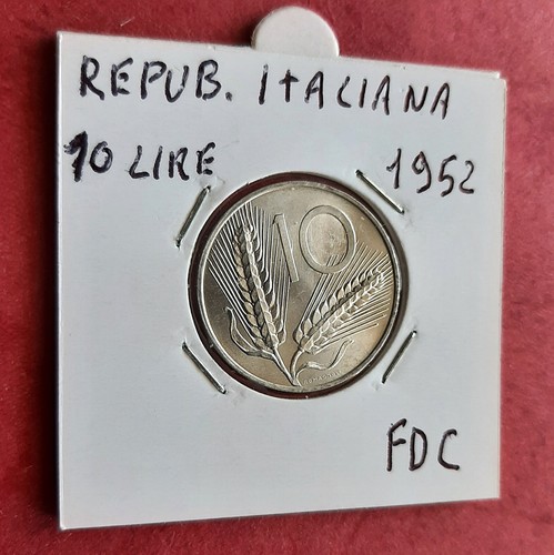 Lire 1952 spighe 93 - lire, km# 93