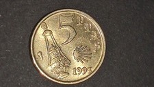 MONEDA ESPAÑOLA de 5 PESETAS