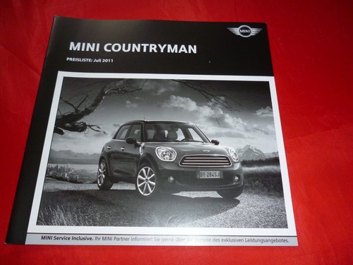 Listino prezzi mini countryman - listino,