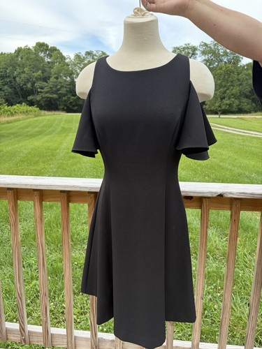 Abito eliza nero spalle - eliza,