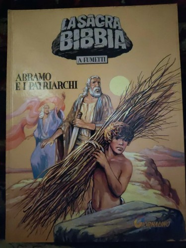 Bibbia fumetti abramo e - la,