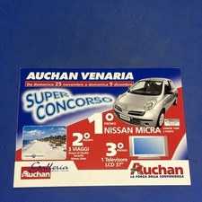AUCHAN VENARIA SUPER CONCORSO - Cartolina