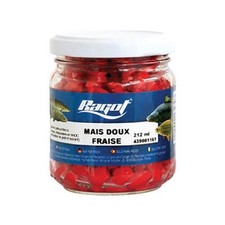 Mais Fragola innesco pesca carpe lago fiume barattolo vetro