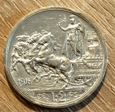 2 Lire 1916 Quadriglia Briosa