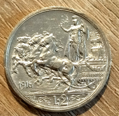Lire 1916 quadriglia briosa - 1916,
