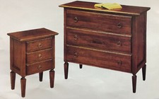 TRITTICO COMO' E COMODINI CON