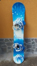 snowboard usato con attacchi e custodia