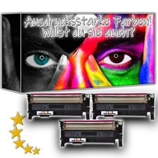 3x cartuccia toner a colori