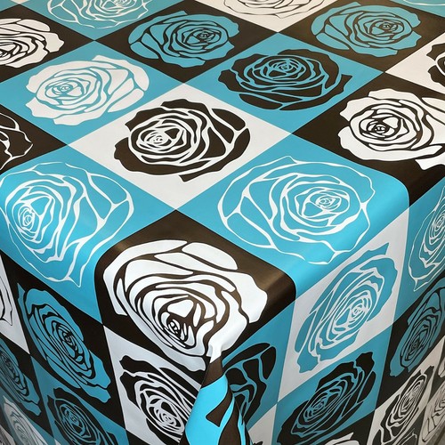Tela cerata tovaglia rose - tovaglia,