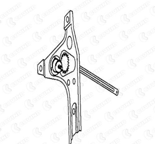 Alzavetro manuale sinistro - manuale,