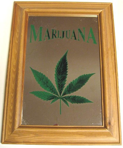 Cannabis marijuana specchio - marijuana,