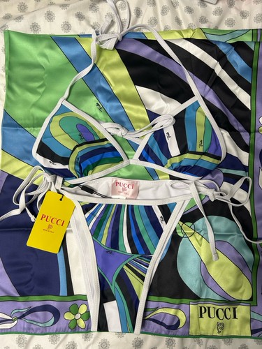Bikini astratto multicolore