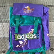 VINTAGE ADIDAS OFFICIAL 80s ORIGINAL BACKPACK ZAINO ZAINETTO EPOCA*20