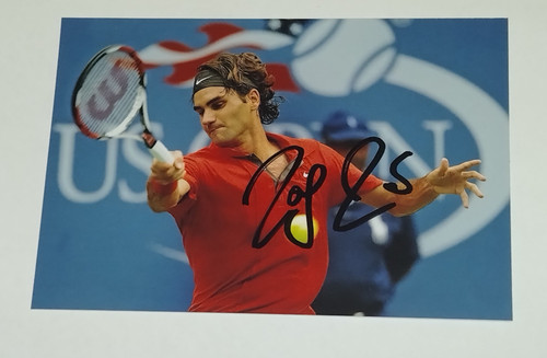 Autografo roger federer - autografo, king