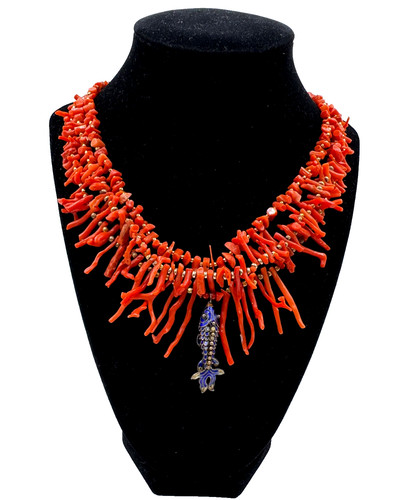 Collana antica originale ramo - collana,