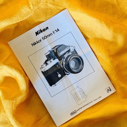 Nikon nikkor 50mm 4 - nikkor, f/1.4