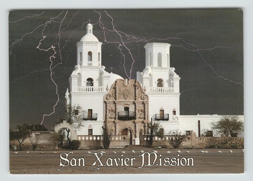 Cartolina 4x6 missione - missione, san