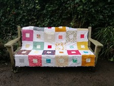 Copriletto trapuntato