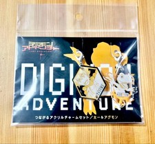 Set di ciondoli Digimon Connect acrilico Taichi & Agumon come nuovi rari