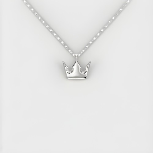 Collana ciondolo corona - collana,