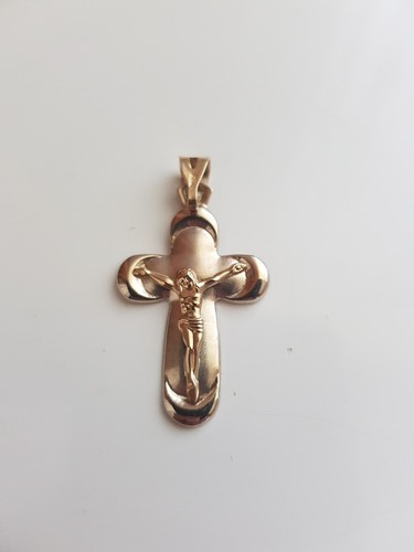 Ciondolo croce oro - 585, e
