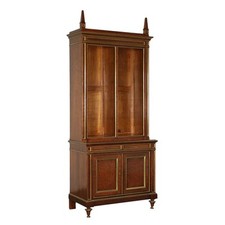 Libreria Francese Impero Rovere Mogano - XIX Secolo Francia