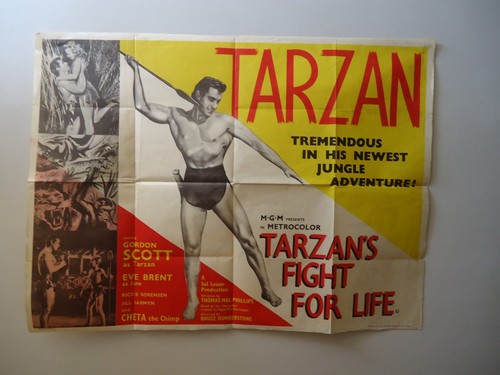 Gordon scott tarzan - scott/tarzan's, fight