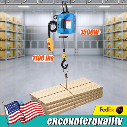 Paranco elettrico 1500w 500kg - elettrico,