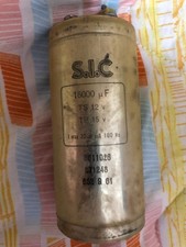Condensatore s.i.c 16000 uf ts 12 volt tp 15 volt