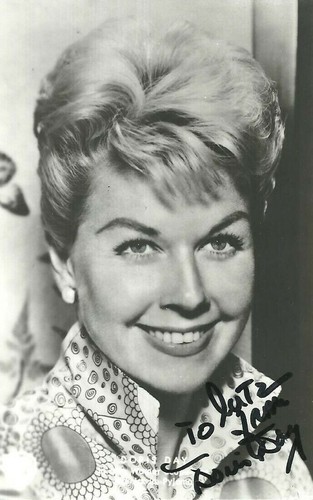 Doris day autografo - day, originale