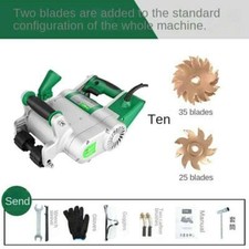 25MM 35MM industriale cacciatore di pareti macchina da taglio scanalatura parete 220V 1100W