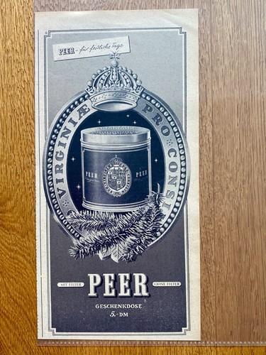 Peer sigarette scatola regalo - peer,