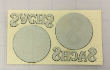 ADESIVI A COPPALE PER MOTO SACHS ORIGINALI ANNI 40/50 CUP STICKERS