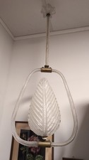 Lampada sospensione in vetro murano (Barovier & Toso) anni 50