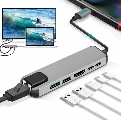 Hub usb type c - usb, 4k
