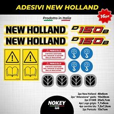 Kit adesivi new holland d150b per escavatore trattori decalcomanie