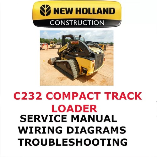 New holland c232 compact track - c232,